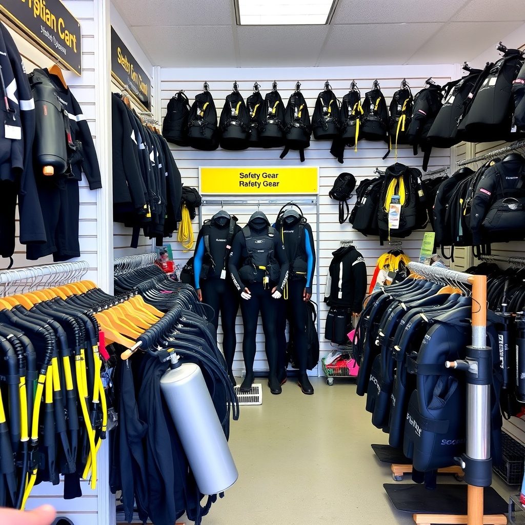 Scuba equipment rental